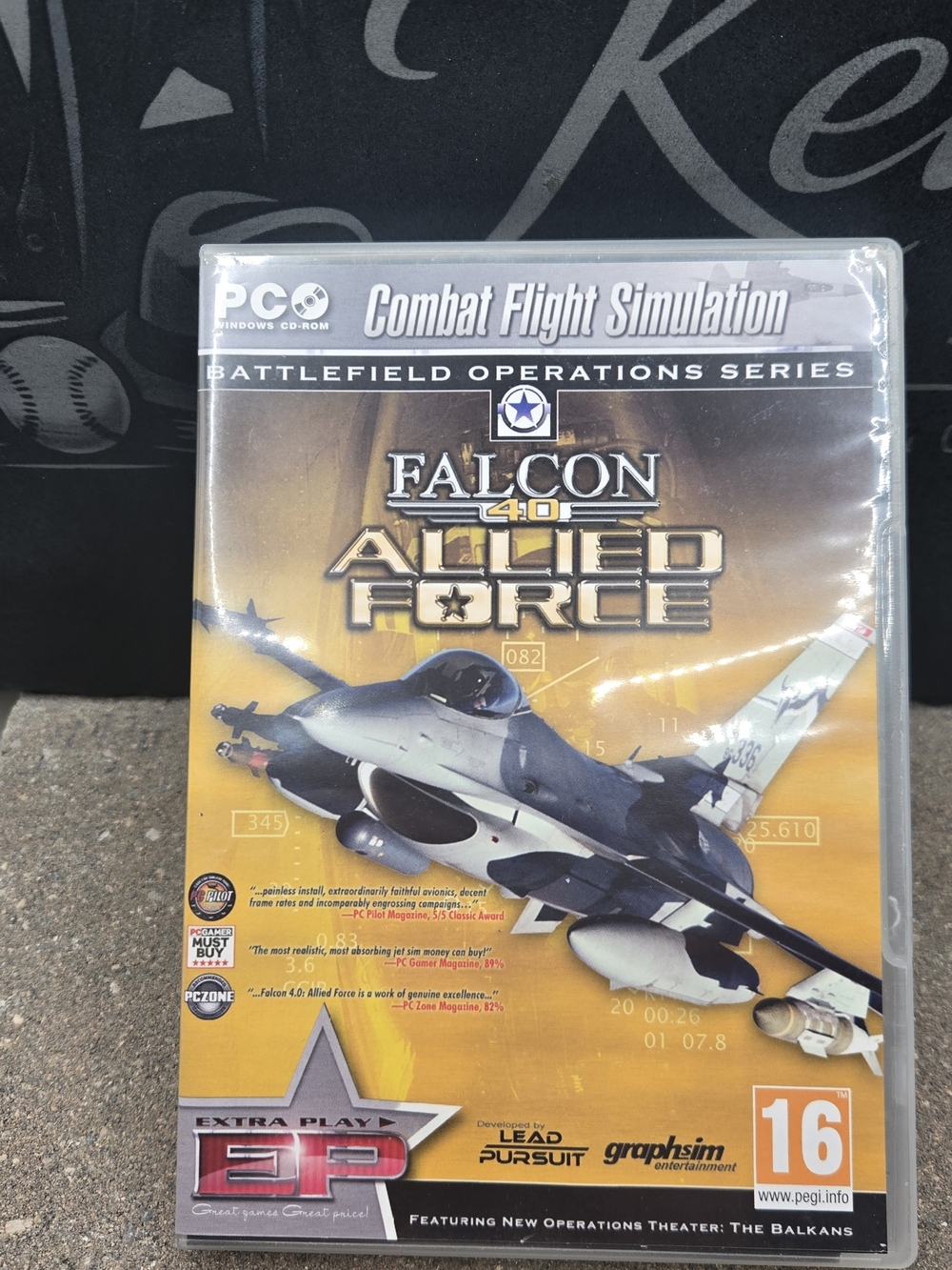 Falcon 4.0 Allied Force PC Game - Yellow Cover